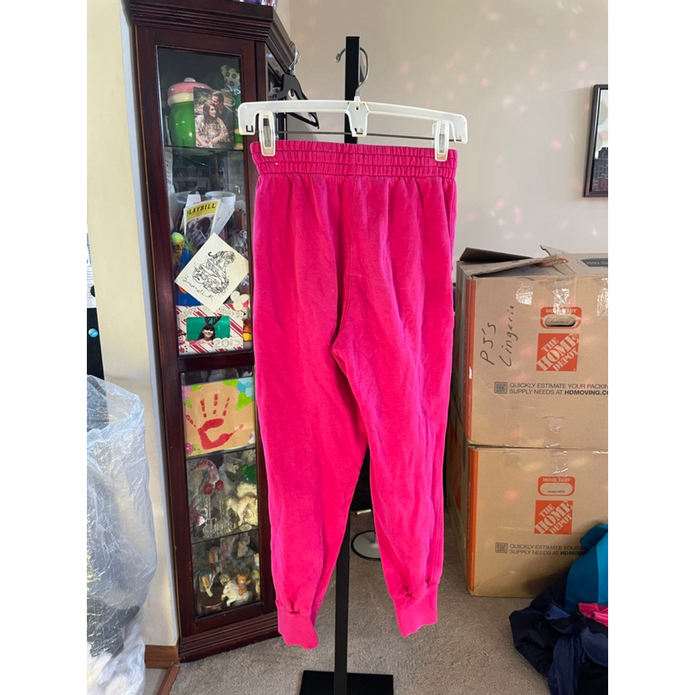 Girl’s Nike Pink Fleece Track Pants & Joggers Size L - Picture 3 of 4